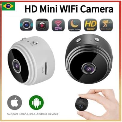 A9 Visão noturna HD Mini Wifi Câmera Hd 720 P Night Vision Sem Fio Vigilância