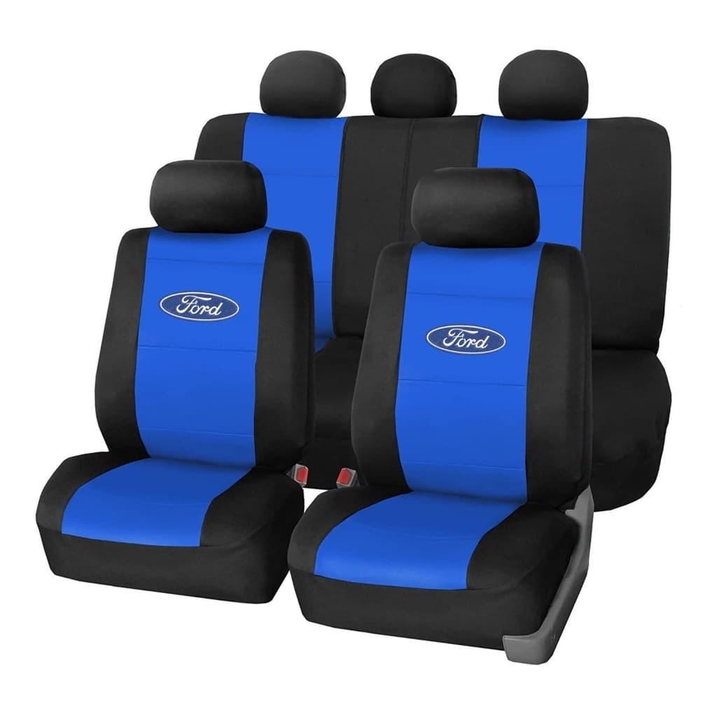Capa De Banco Automotivo Carro Ford ka Escort Fiesta Ecosport focus Couro : Azul,Vermelho,Rosa,Verde,Cinza,Preto,Bege