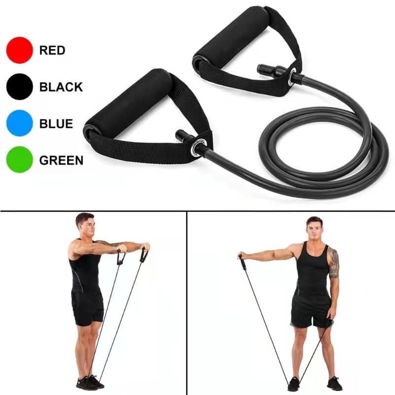 Elástico de Resistência Extensor Treino Fitness Academia Musculação Exercícios
