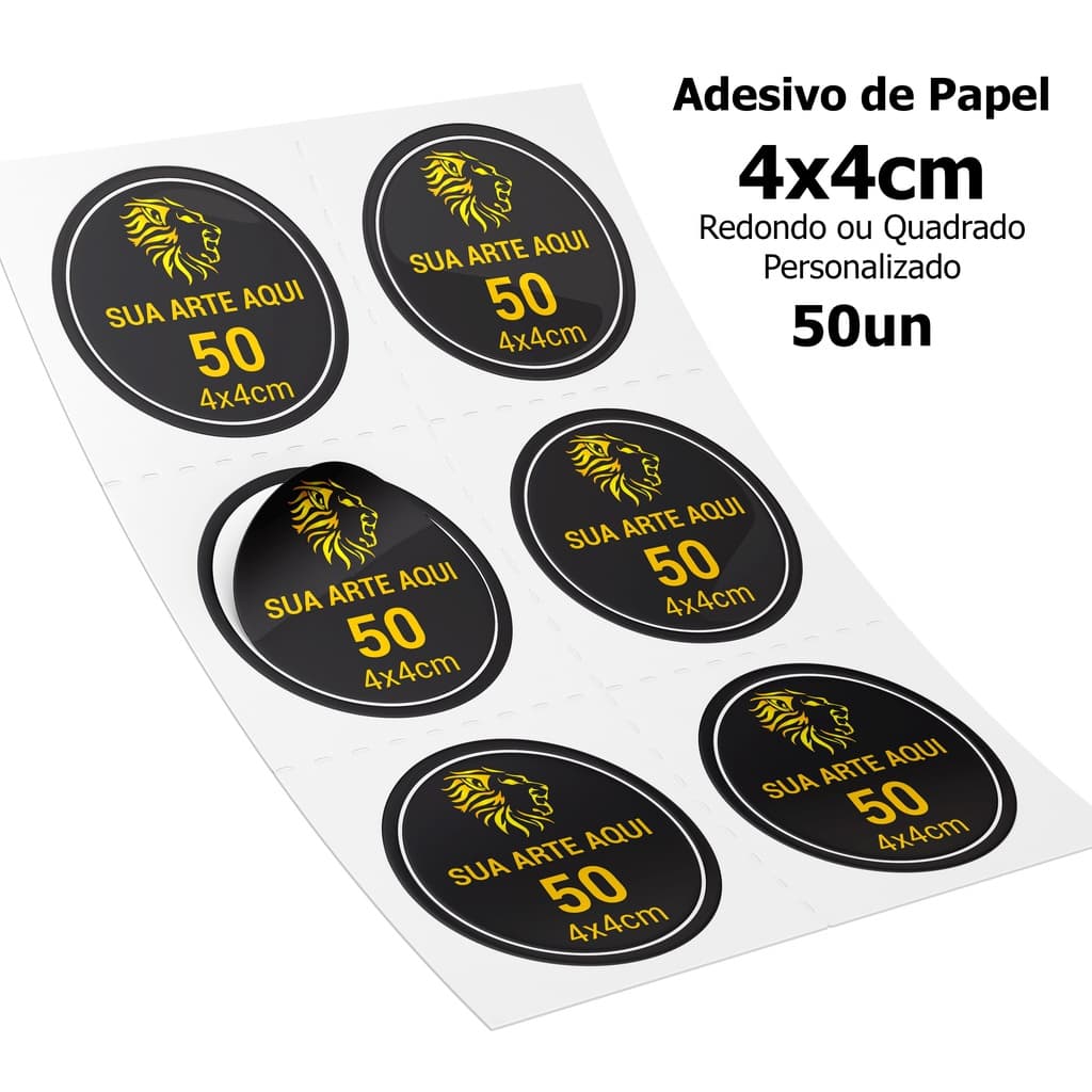 30 Adesivos Personalizados