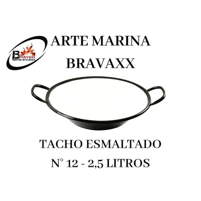 Tacho esmaltado N 12 - Bravaax