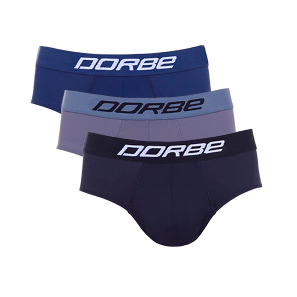 Kit 3 Cuecas Slip Microfibra Dorbe Original Masculina Classica Cueca Tradicional Clássica Cavada