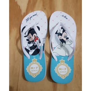 16 Pares de Chinelos personalizados Casamento / Aniversario / Formatura