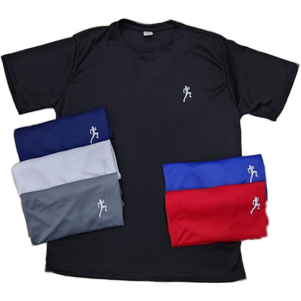 Kit 4 Camisetas Masculinas Esportiva Academia Refletiva