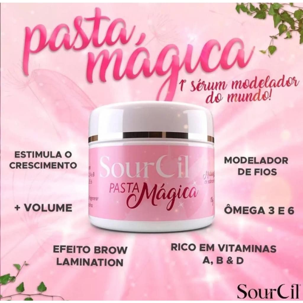 Pasta Magica Sourcil Modelagem e Crescimento Sobrancelhas - 15g