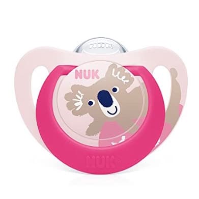 Chupeta NUK Star Silicone 6m+ Tamanho 2