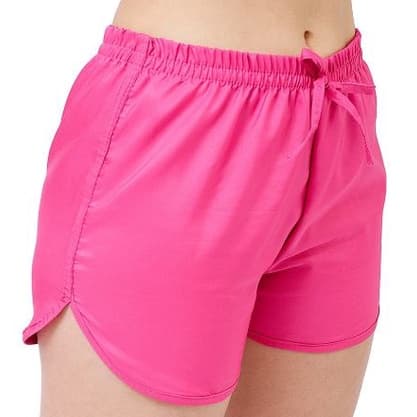 Shorts Feminina Tactel Em Várias Cores