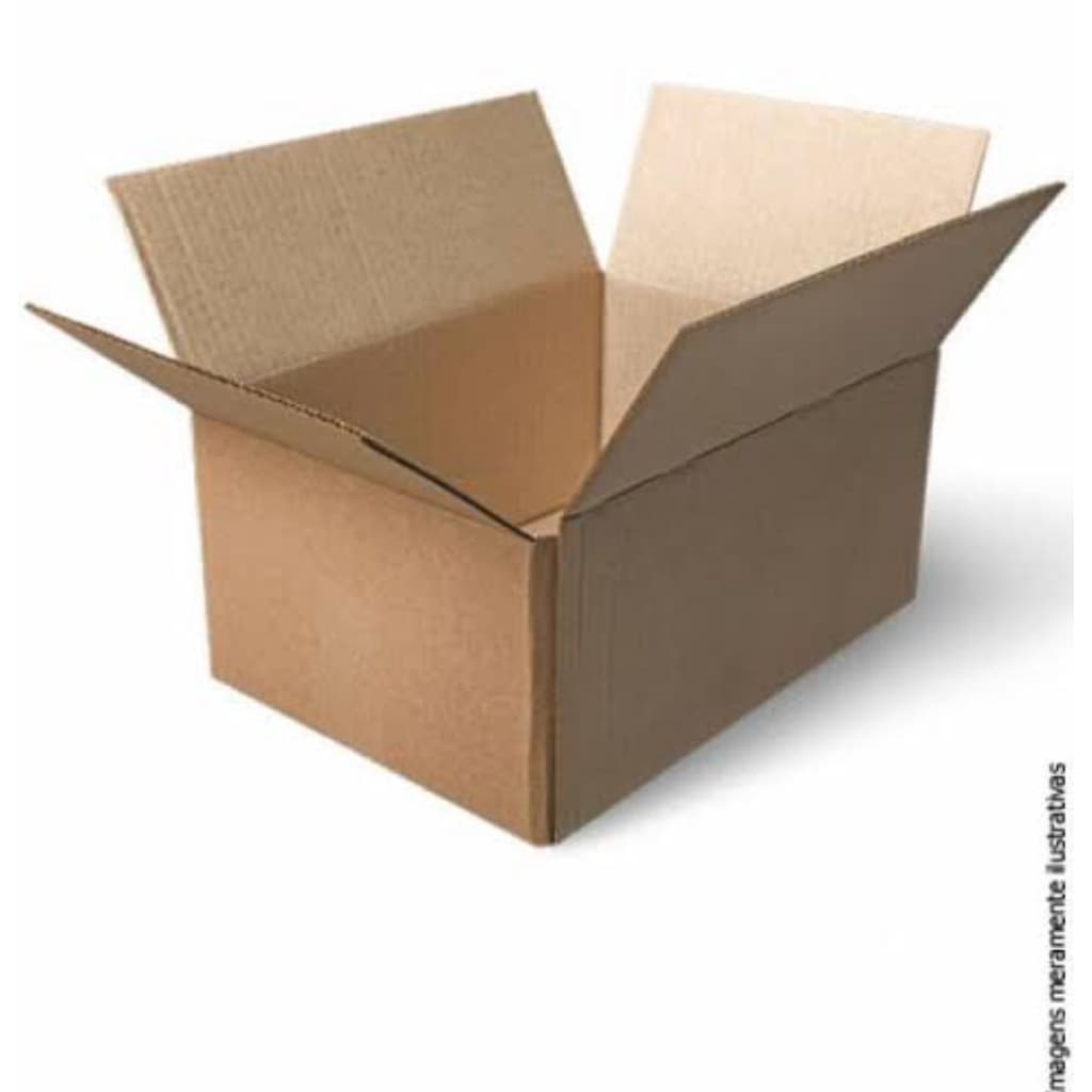 KIT 5 CAIXAS DE PAPELÃO 54x44x45 PARA MUDANÇA GIGANTE SUPER REFORÇADA SEMINOVA
