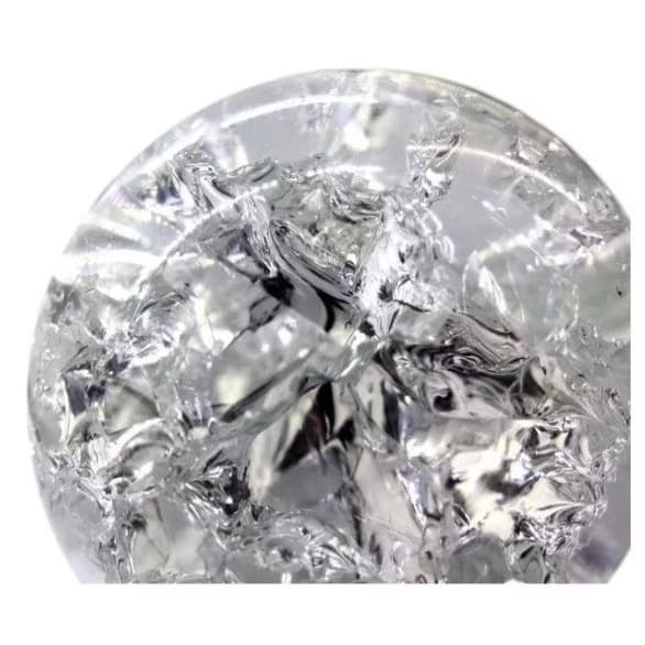 Bolinha De Vidro Bola Para Fonte De Água Esfera Cristal 5 Cm
