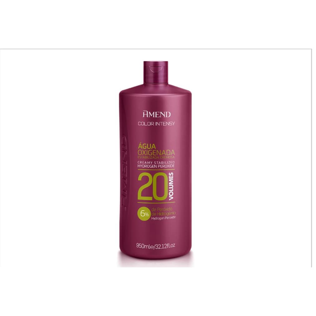ÁGUA OXIGENADA AMEND COLOR INTENSY 20 VOLUMES 950ML