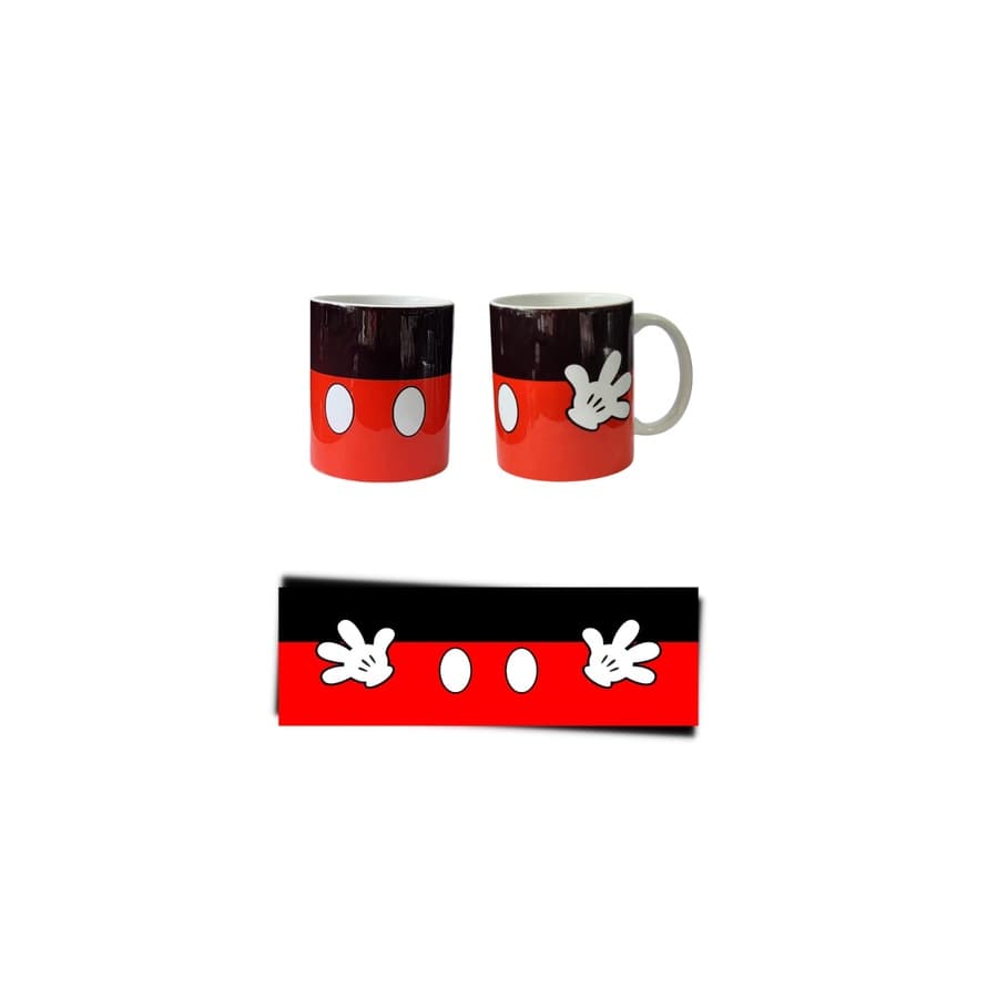Caneca Mickey Mouse  e Minnie de Porcelana vários modelos