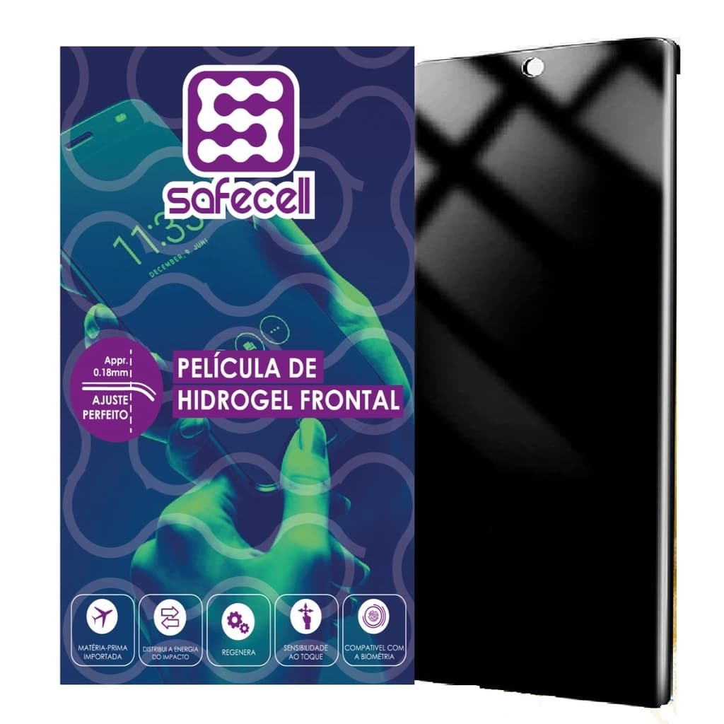 Película Frontal Hydrogel Privacidade Para Galaxy S23 Ultra