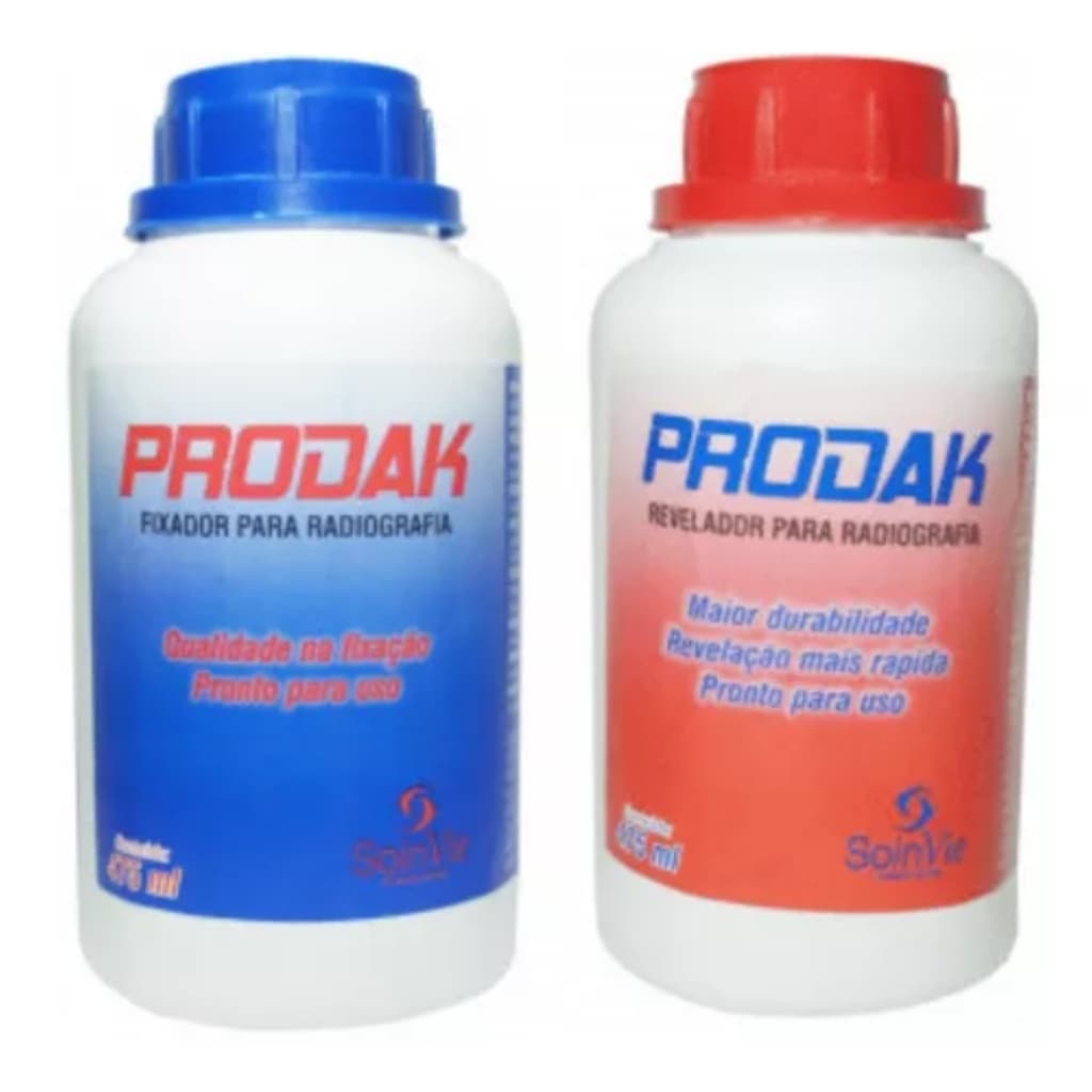 Fixador + Revelador Para Radiografia Prodak