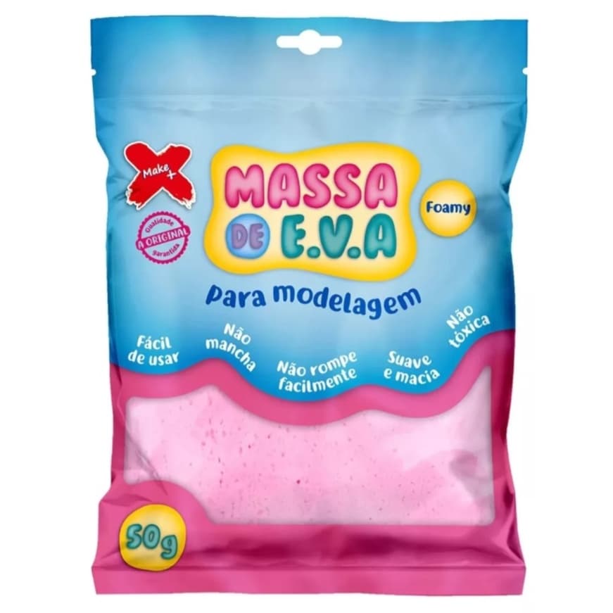 Massa De Eva P/ Modelar Make+ Pacote 50g