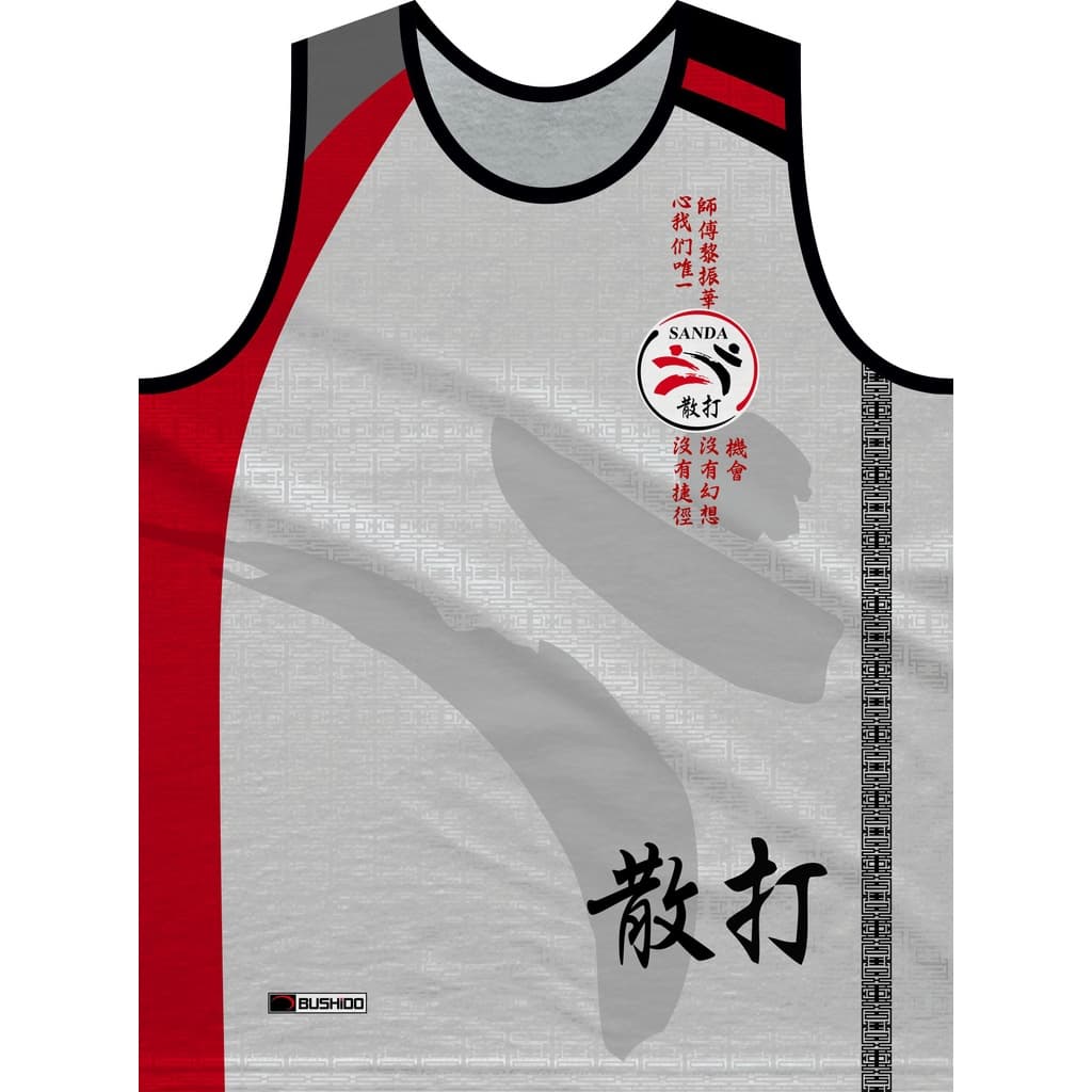 Camisa Regata Kung Fu Wing Chun Sanda Shaolin Garra de Águia Garra de Tigre Arte Marcial MMA 931-2r