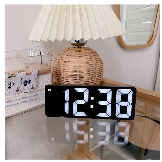 Relógio Led Digital Mesa Despertador Alarme com Temperatura