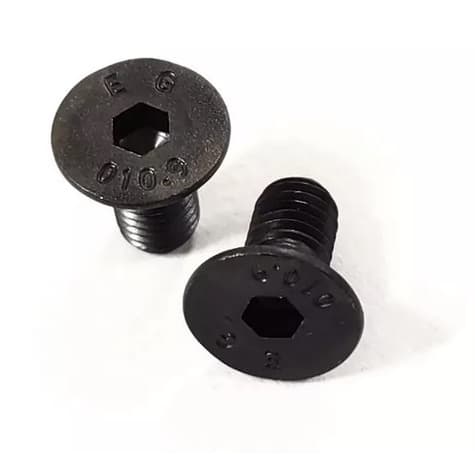Parafuso Chato Allen M3 X 6mm Oxidado Preto