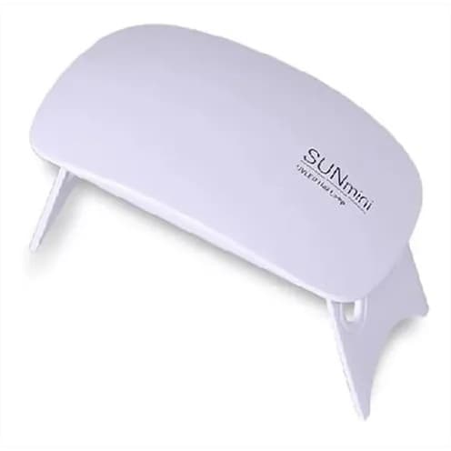 Mini Cabine LED para Unhas luz seca manicure pratica portátil