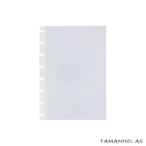 Bolso Plástico para Caderno de Disco Inteligente A5 Com 5 Unidades Pop DIsc