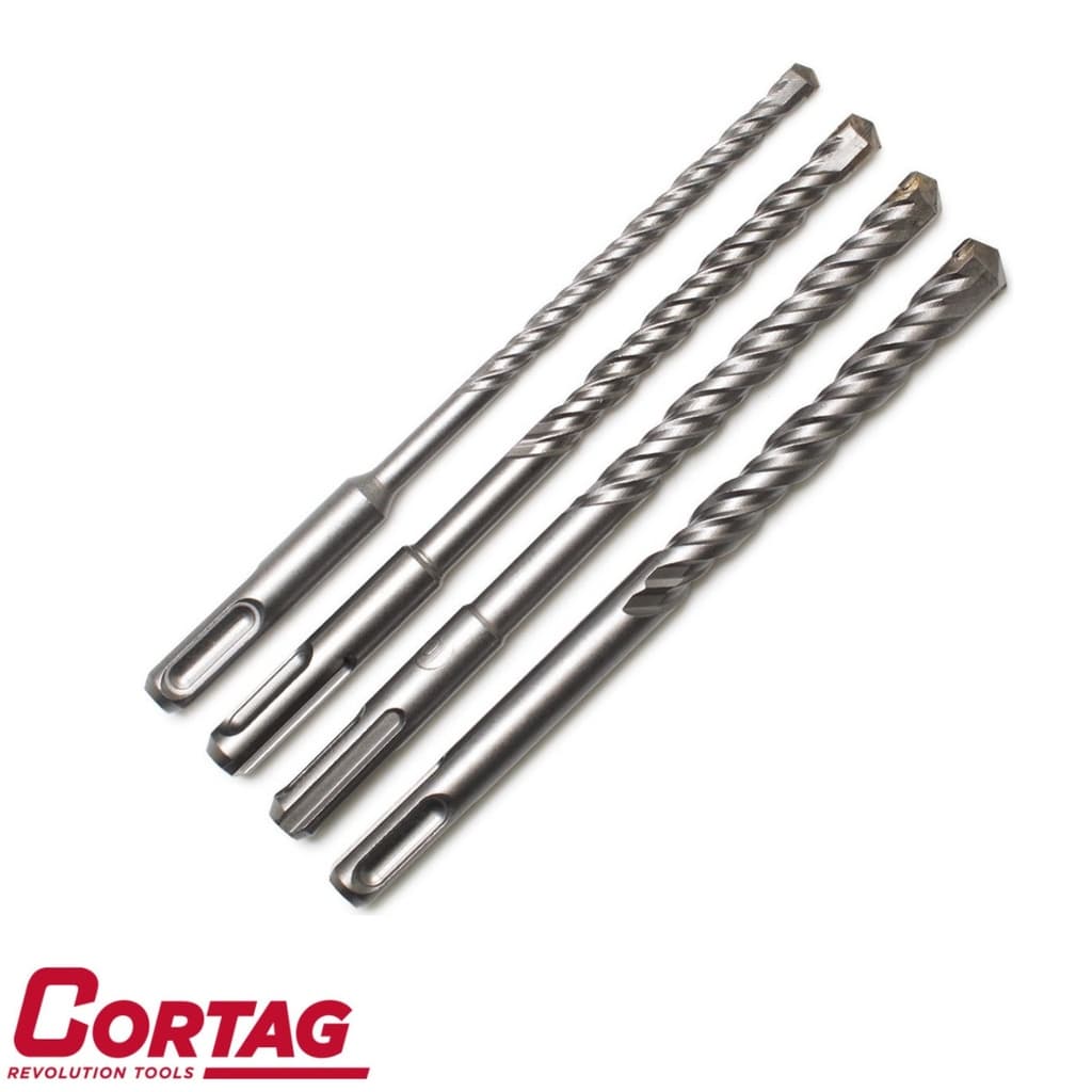 Kit Jogo De Brocas P/concreto 5 A 10mm Broca Sds Plus Cortag