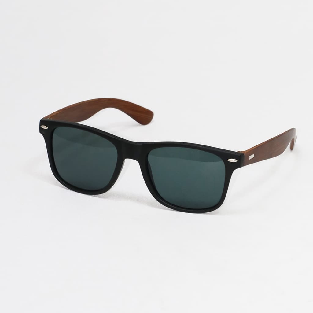 Óculos de Sol Masculino com Braços de Madeira: Estilo Urbano e Proteção UV400