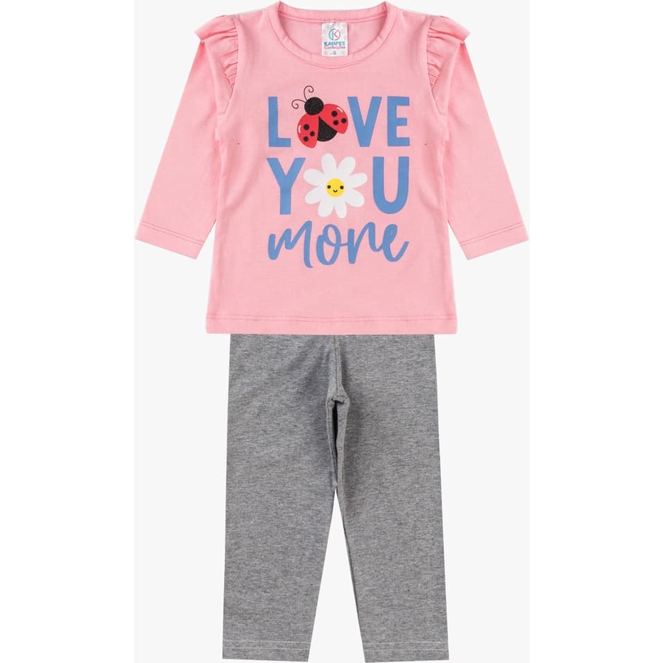1 Conjunto Infantil Juvenil de frio INVERNO Cotom Roupa Criança 1 ao 16
