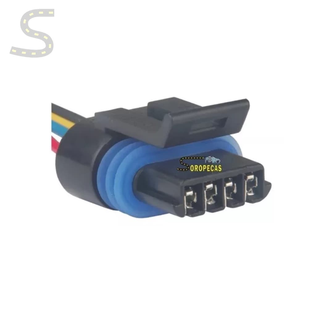 Conector Chicote Plug Do Sensor Map Palio Siena Strada Fiorino