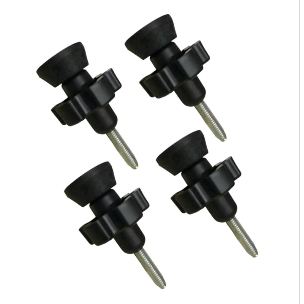 Kit 4 Manipulos Regulagem Para Portão Portãozinho Pet Grade De Proteção