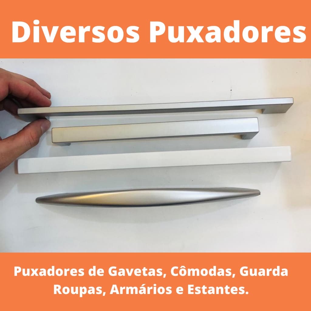 Puxadores de gaveta, armario para móveis puxador