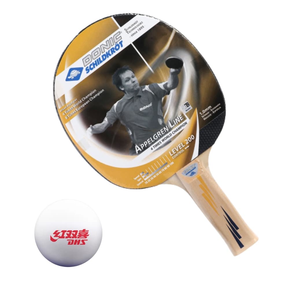 Raquete Ping Pong Tenis De Mesa Profissional + Bola Dhs