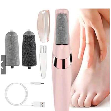 Lixador Para Pés Elétrico E Removedor De Calos Portátil Usb