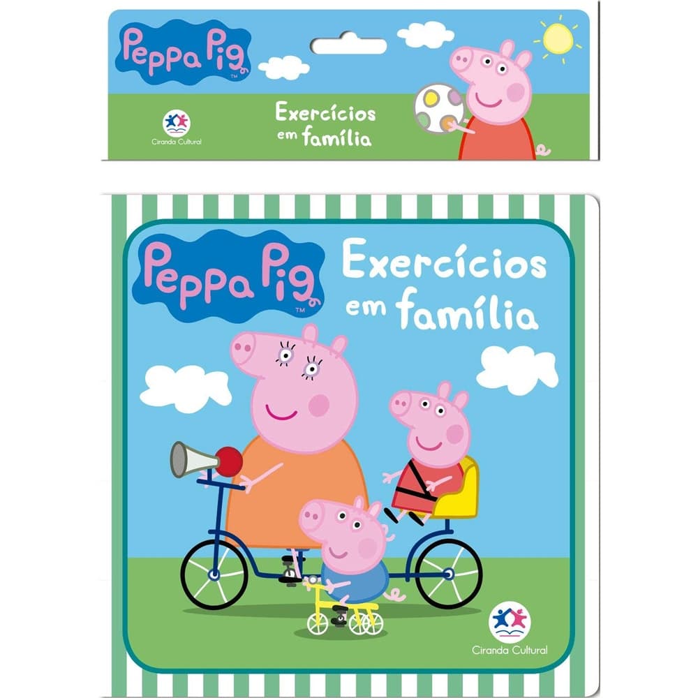 Livro Banho - Peppa Pig - Exercicios Em Familia