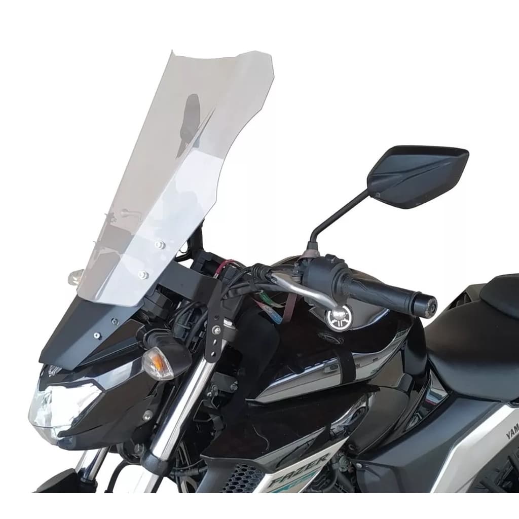 Bolha Transparente Fazer Fz25 250 2023 2022 21 20 19 18 17 16 15 14 Parabrisa