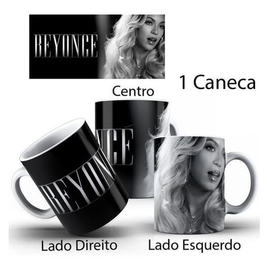 Caneca Beyonce Personalizada: sinta-se empoderada com a diva do pop sempre ao seu lado!