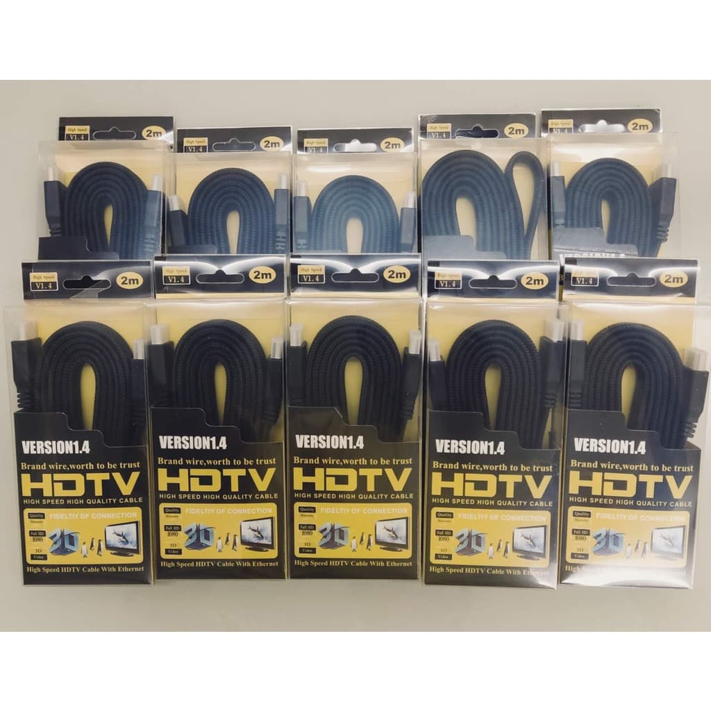 kit 10 Cabo Hdmi 2m Al-575