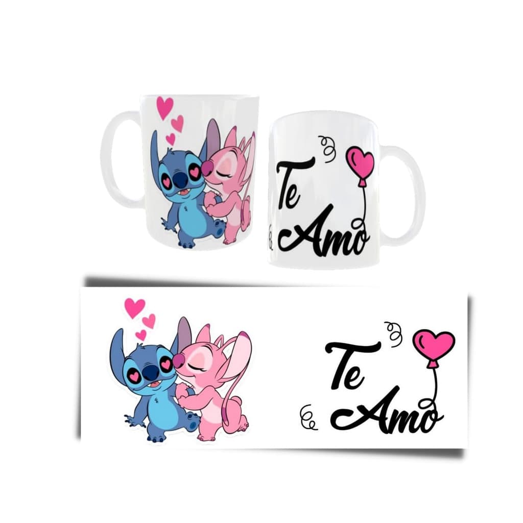 Caneca Xícara Personalizada Lilo & Stitch