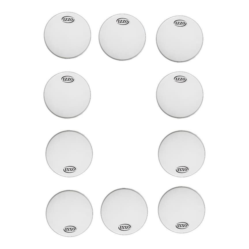 Kit Com 10 Pele 14 Batedeira Nylon Tarol Cx Leitosa Izzo