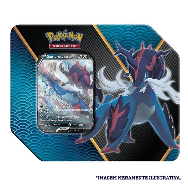 Lata Pokémon Poderes Divergentes – Samurott De Hisui V
