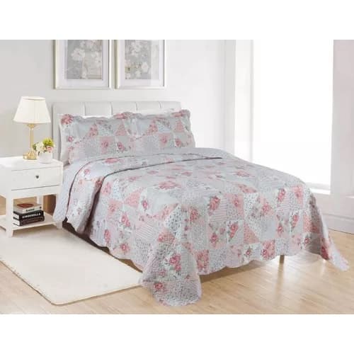COLCHA COBRE LEITO CASAL DUPLA FACE ESTAMPADO VARIAS CORES