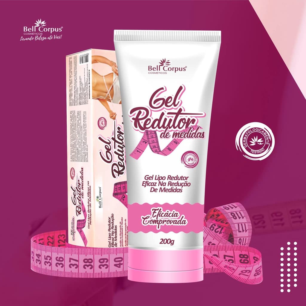 Gel Redutor de Medidas Bell Corpus 200g