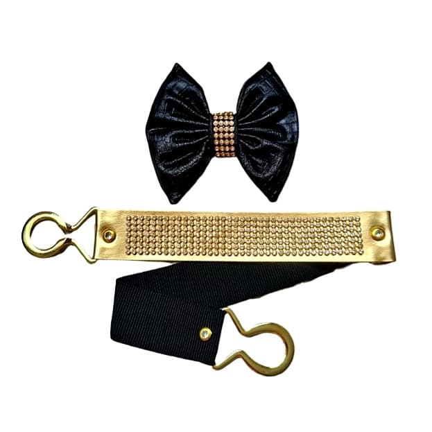CINTO INFANTIL STRASS  E LAÇO DE CABELO Meninas Blogueirinha Mini Diva