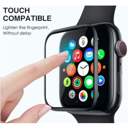 Película Apple Watch Cerâmica Gel 3D Curvada 38mm 40mm 41mm 42mm 44mm 45mm 49mm