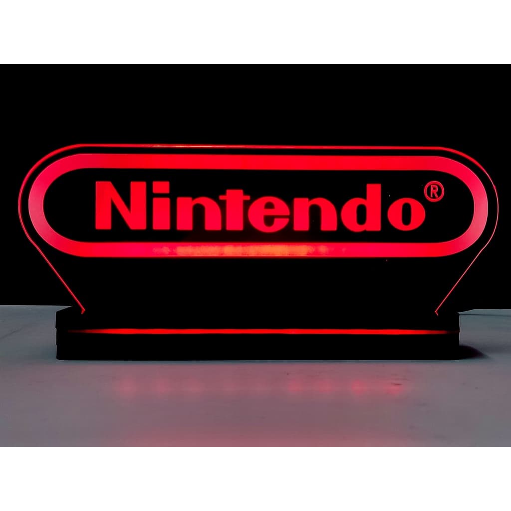 Luminária Led Gamer Nintendo