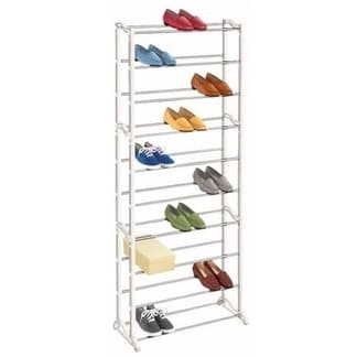 Sapateira Organizador Sapatos Vertical 20-30 Pares 10 Prateleira