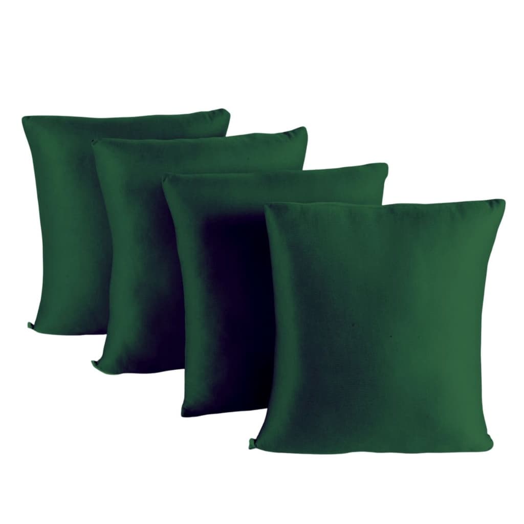 Kit 4 Capas De Almofada Sem Enchimento De Malha Gel Com Zíper Envio Rápido