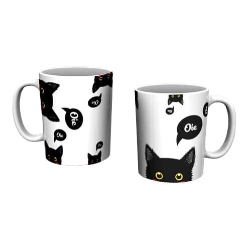 Caneca Personalizada Gato "Oie" - Pets