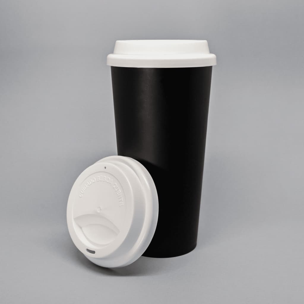 Kit 100 Copos Bucks 550ml com Tampa Festival Show Eventos