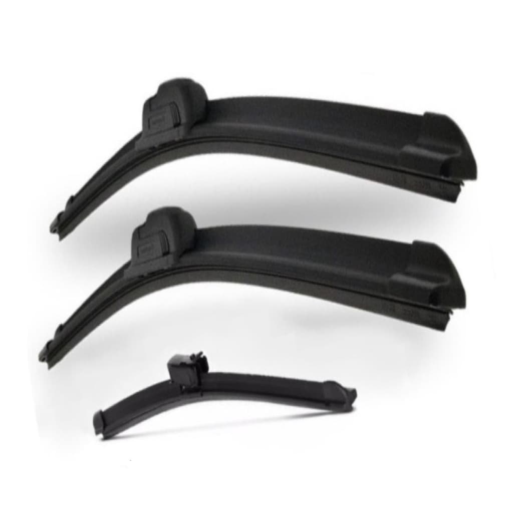 3 Palhetas Limpador Para-brisa Aerofit Silicone Para Chevrolet Celta Corsa Onix Prisma Agile Montana