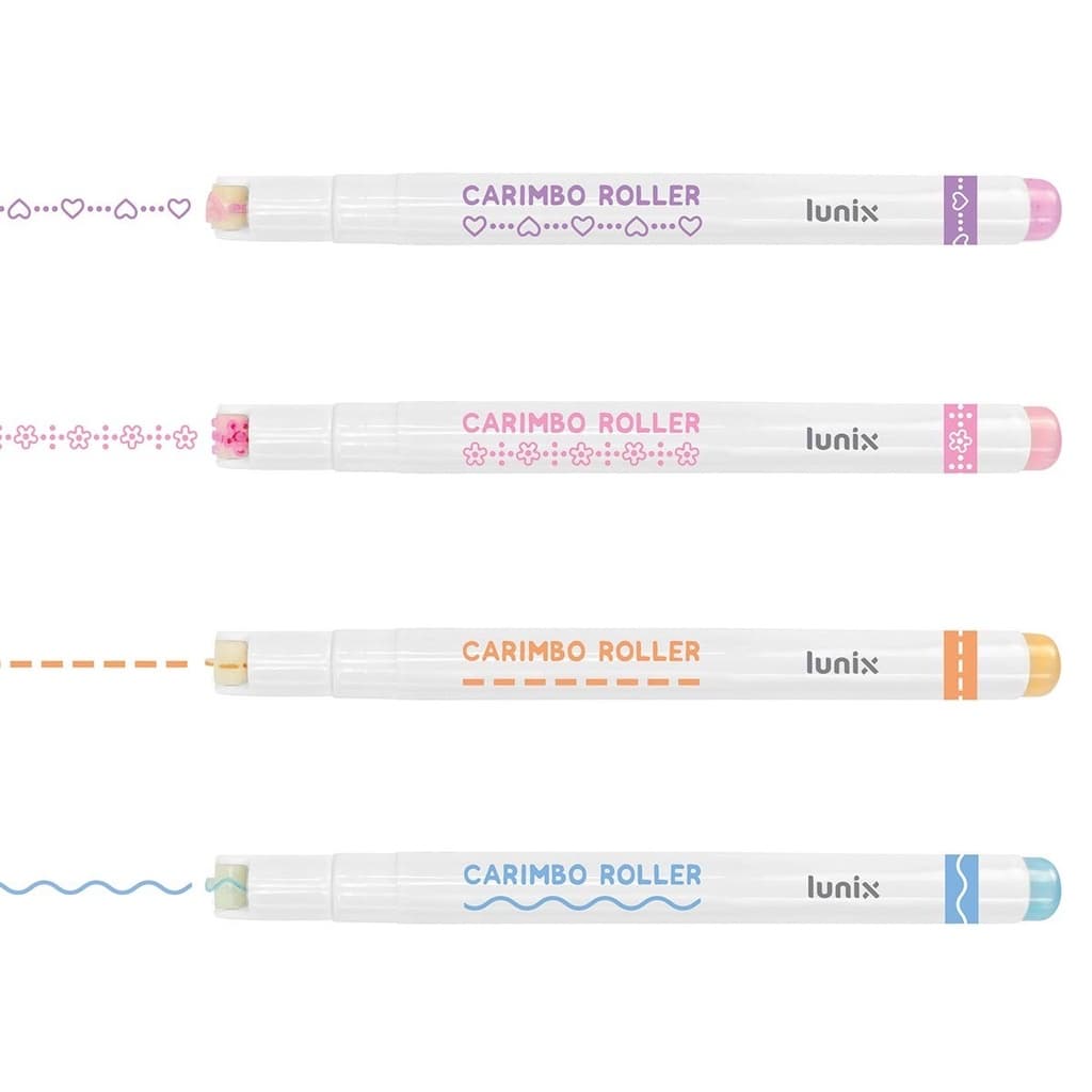 Carimbo Roller Lunix Tilibra várias estampas