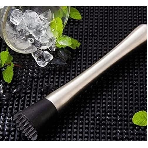 Socador Macerador de Frutas Inox para Drinks Caipirinha Mojito Coquetéis Profissional